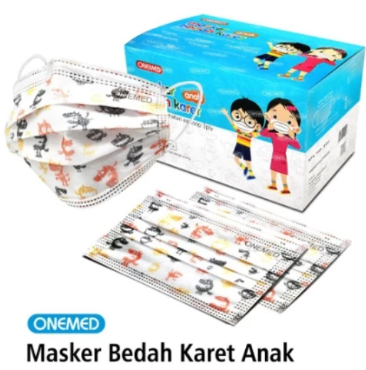 OneMed Masker Medis Karet Anak OneMed Masker Medis Karet Anak